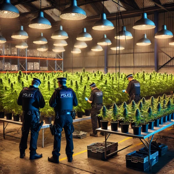 Major Cannabis Seizure in Leeds, UK